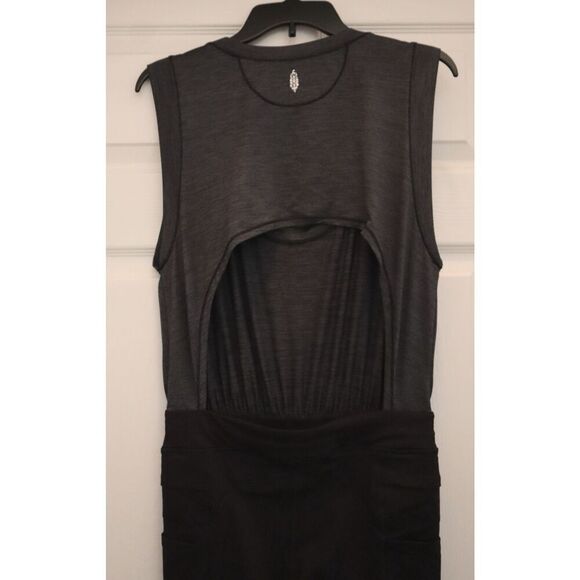 FP Movement OB1697039 Women's Sz S Black Off To The Races 1-Pc Jumpsuit - Picture 4 of 12